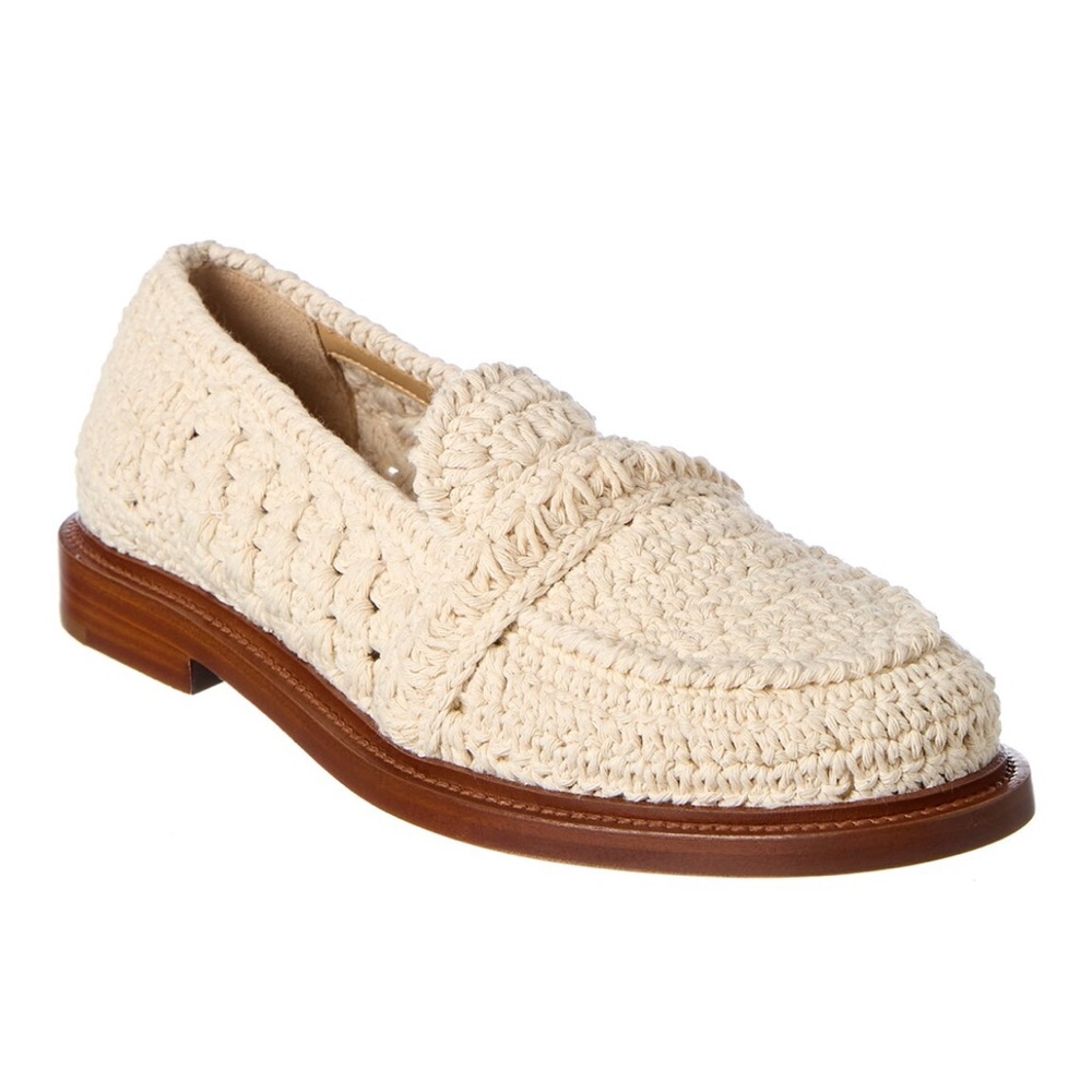 Chloe Crochet Kalya Flat Loafers